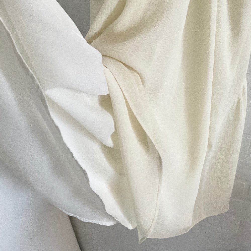 J.O.A. White Ruffled Mini Dress - Picture 10 of 11